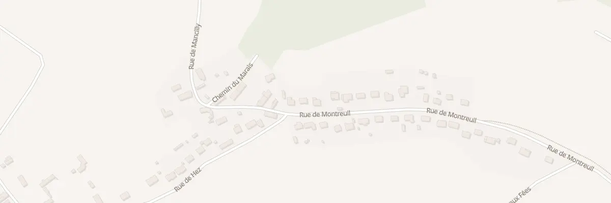 Plan du 34 Rue de Montreuil à Villers-Saint-Sépulcre