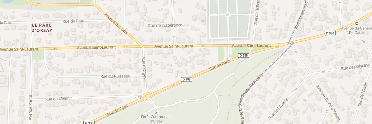 Plan du 139 Rue de Paris à Orsay