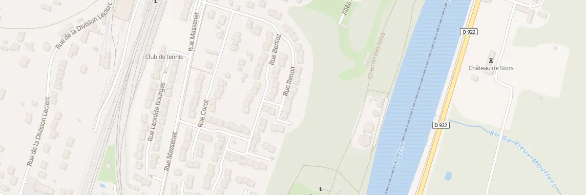 Plan du 22 Rue Renoir à Butry-sur-Oise