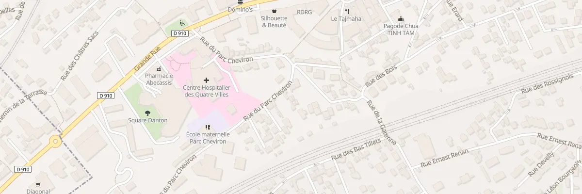 Plan du 31 Rue du Parc Cheviron à Sèvres
