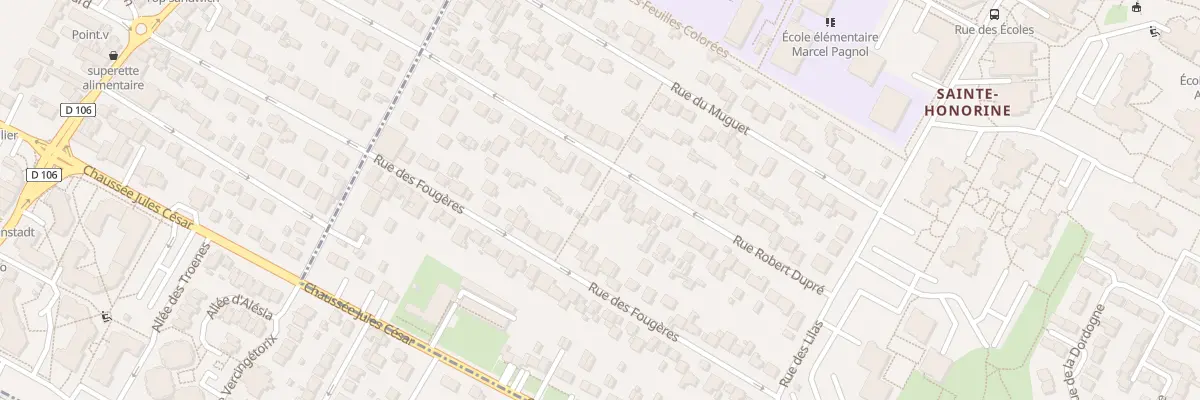 Plan du 30 Rue Robert Dupré à Taverny