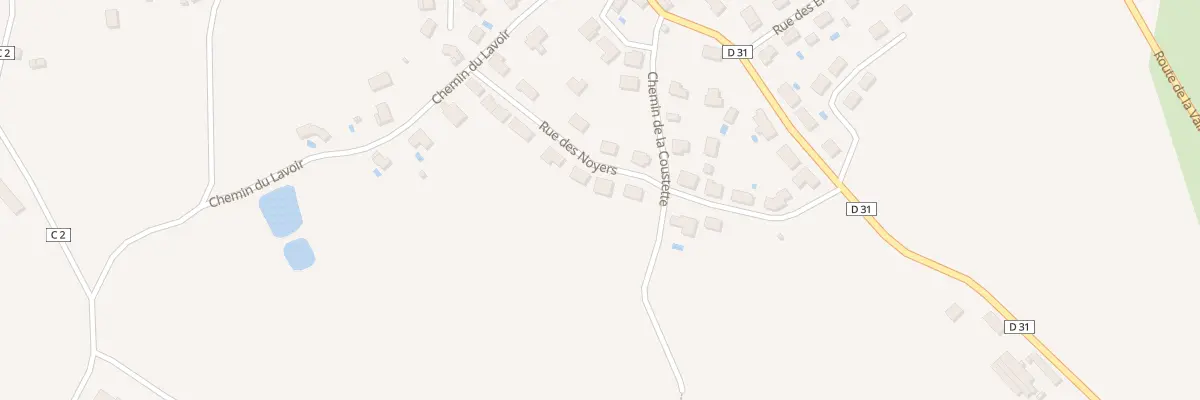 Plan du 16 Rue des Noyers à Dénat