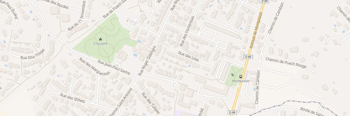 Plan du 7 Rue des Lilas à Saint-Juéry