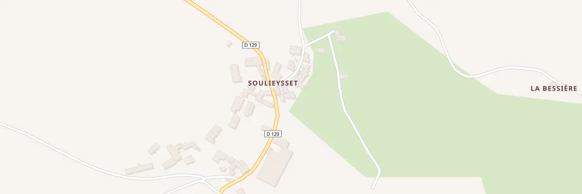 Plan du 5352 Soulieysset à La Salvetat-Peyralès
