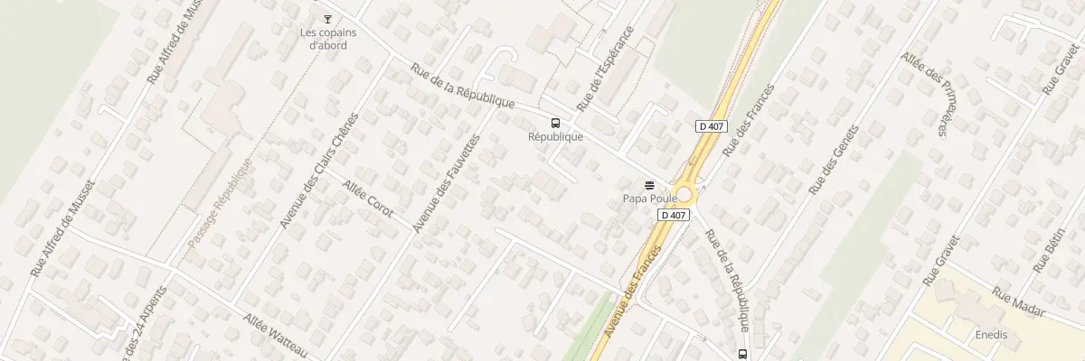 Plan du 80 Rue de la République à Montigny-lès-Cormeilles