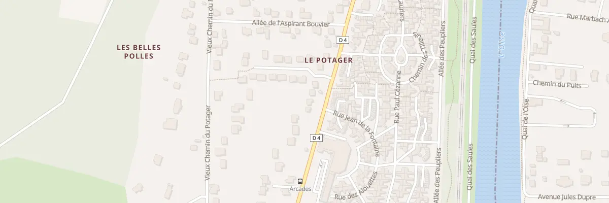 Plan du 20 Rue du Général de Gaulle à Parmain