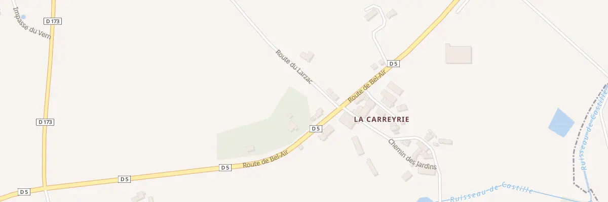 Plan du 5131 La Carreyrie à Vaureilles
