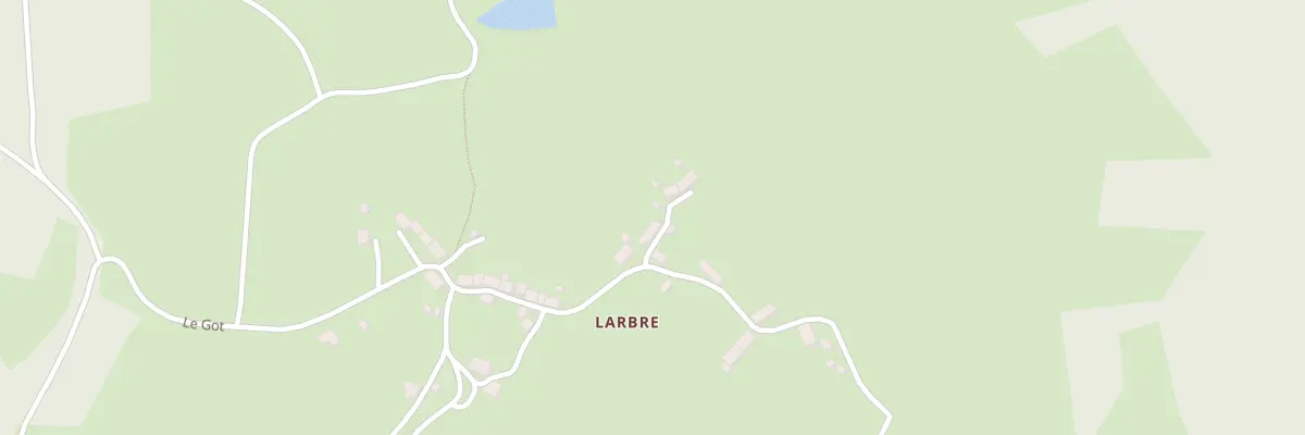 Plan du 23 L’Arbre à Moutier-Rozeille