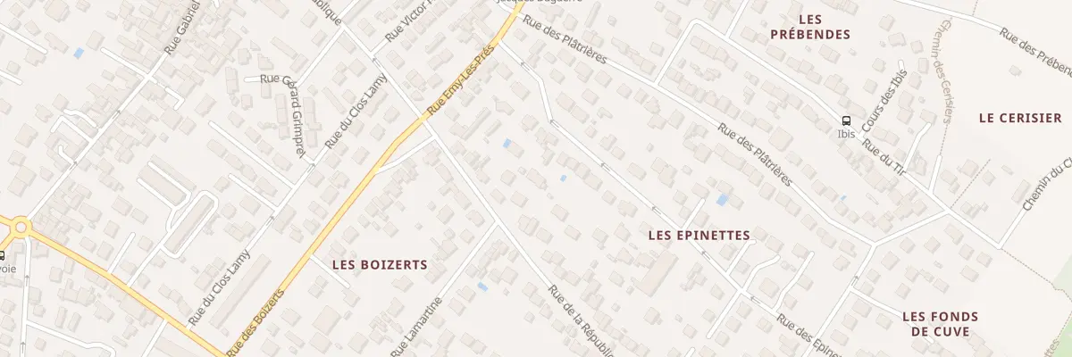 Plan du 14 Rue des Epinettes à Cormeilles-en-Parisis