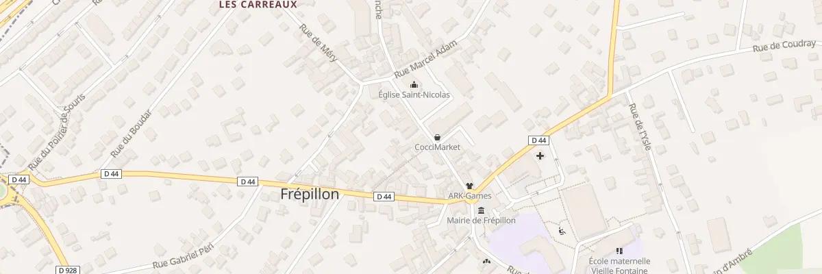 Plan du 15 Gr Grande Rue à Frépillon