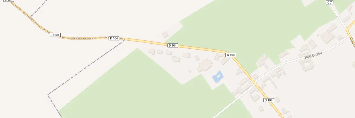 Plan du 19 Rte de Blangy à Humerœuille