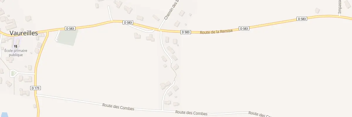Plan du 16 Lot Communal Le Pre à Vaureilles