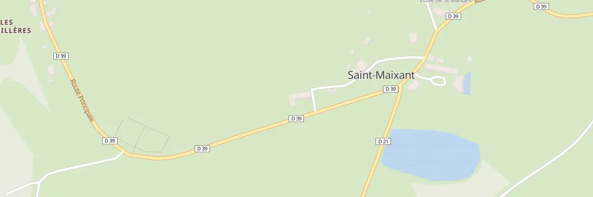Plan du 5196 Le Bourg à Saint-Amand