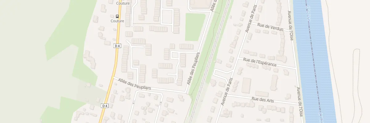 Plan du 8 Sq de Normandie à Parmain