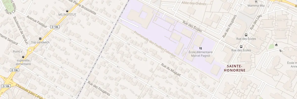 Plan du 17 Rue du Muguet à Taverny