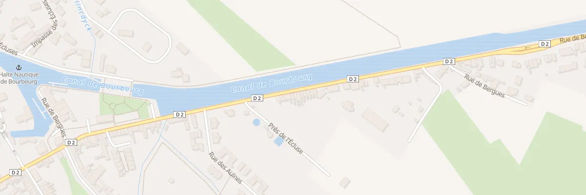 Plan du 88 Rue de Bergues à Bourbourg
