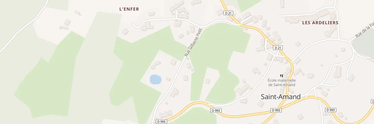 Plan du 6 Rue Gilberte Petit à Saint-Amand
