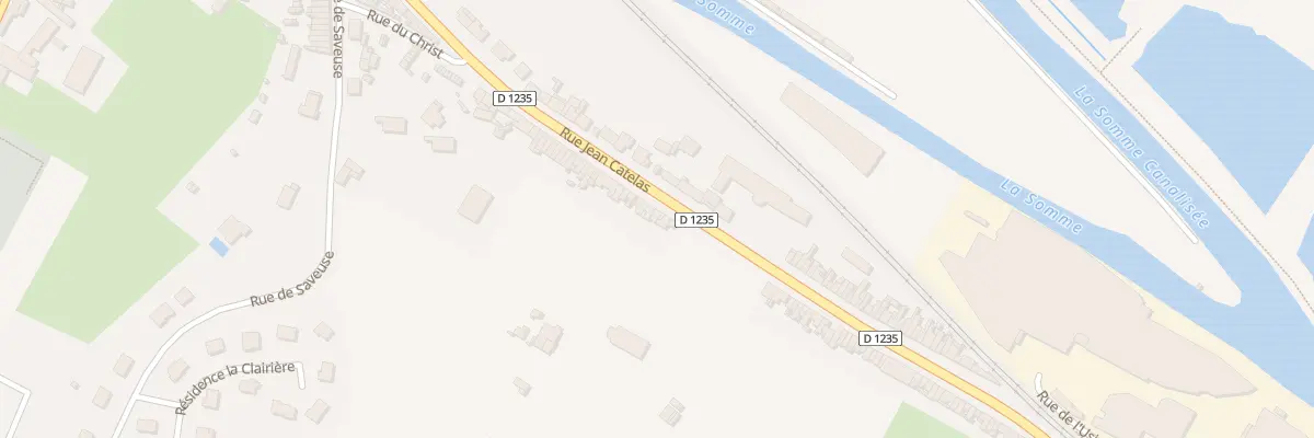 Plan du 50 Rue Jean Catelas à Ailly-sur-Somme
