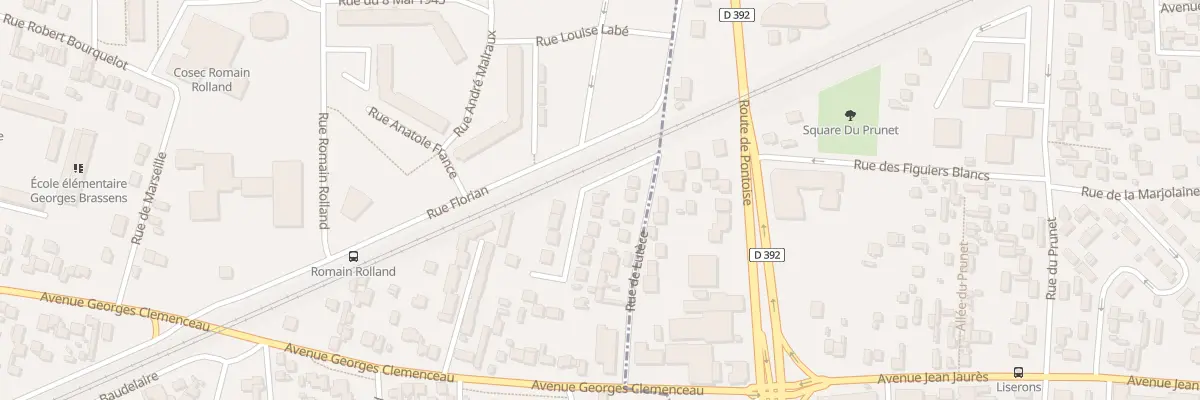 Plan du 4 Rue Francois Villon à Sartrouville