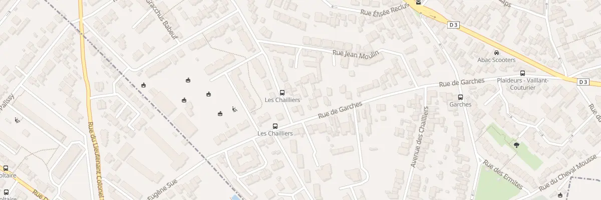 Plan du 102 Rue de Garches à Nanterre