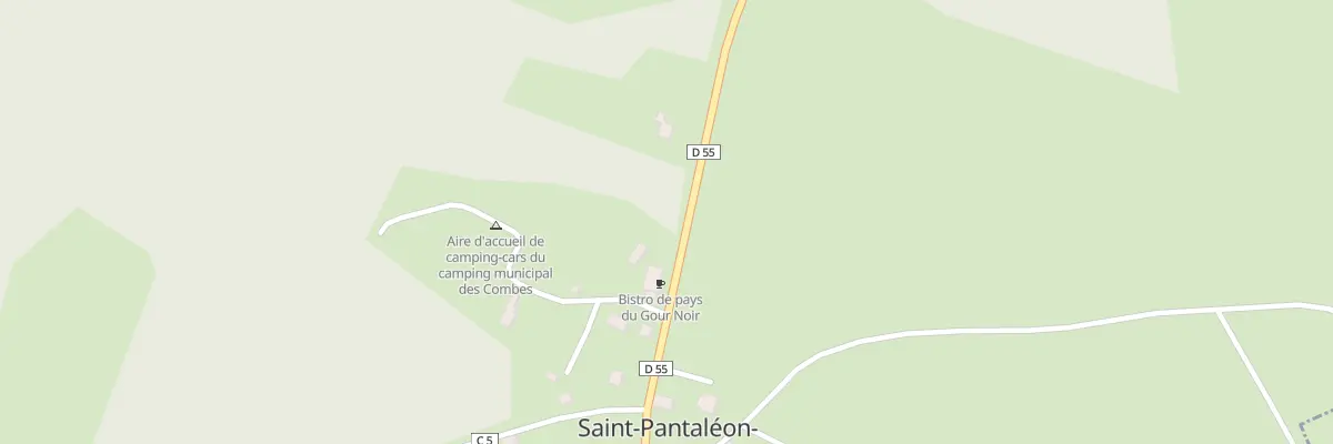 Plan du 5048 Les Combes à Saint-Pantaléon-de-Lapleau