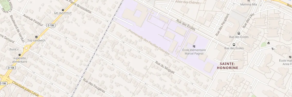 Plan du 19 Rue du Muguet à Taverny