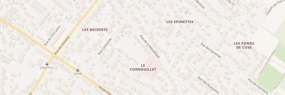 Plan du 46 Rue de la République à Cormeilles-en-Parisis