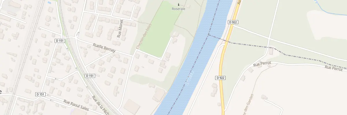 Plan du 45 Rue des Isles à Butry-sur-Oise