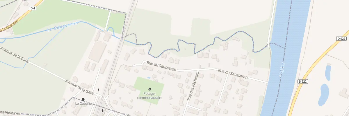 Plan du 16T Rue du Sausseron à Valmondois