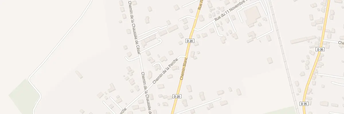 Plan du 2 Che de la Perche à Mehun-sur-Yèvre