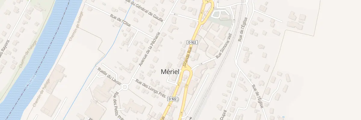 Plan du 56 Gr Grande Rue à Mériel