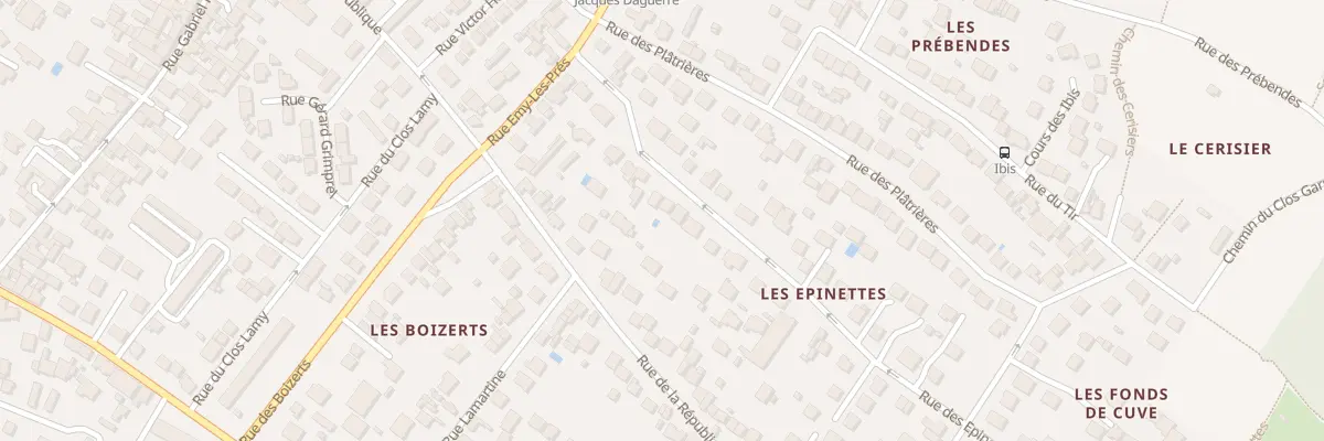 Plan du 18 Rue des Epinettes à Cormeilles-en-Parisis