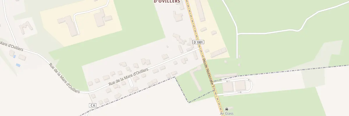 Plan du 9 Rue de la Mare d’Ovillers à Mortefontaine-en-Thelle