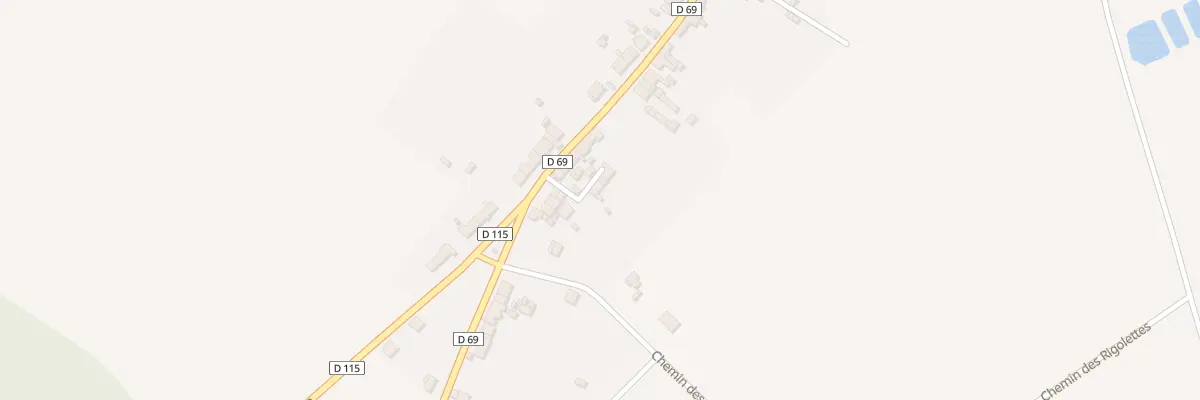 Plan du 90 Le Bourg à Saint-Baudel