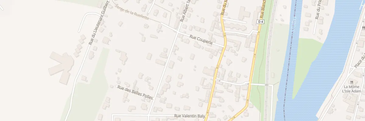 Plan du 25 Rue Albert 1er à Parmain