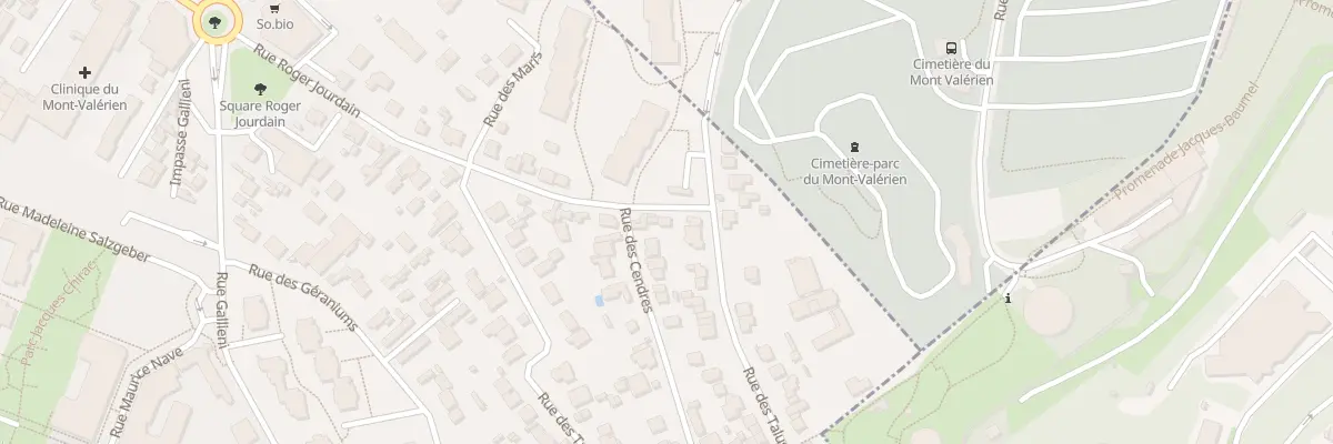 Plan du 40 Rue Roger Jourdain à Rueil-Malmaison