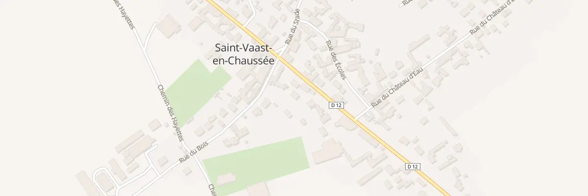 Plan du 21 Rue d’Amiens à Saint-Vaast-en-Chaussée