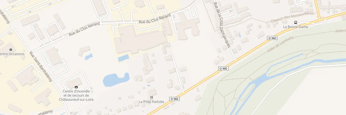 Plan du 42T Rte d’Orléans à Châteauneuf-sur-Loire