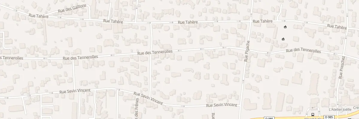 Plan du 95 Rue des Tennerolles à Saint-Cloud