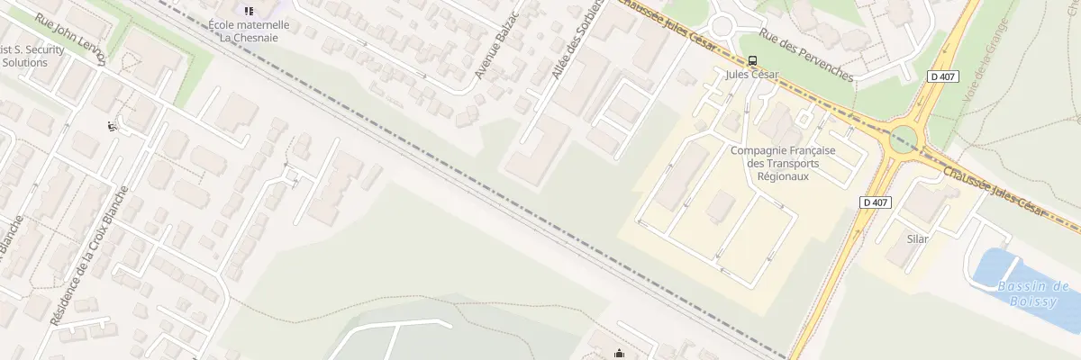 Plan du 63B Chs Jules Cesar à Beauchamp