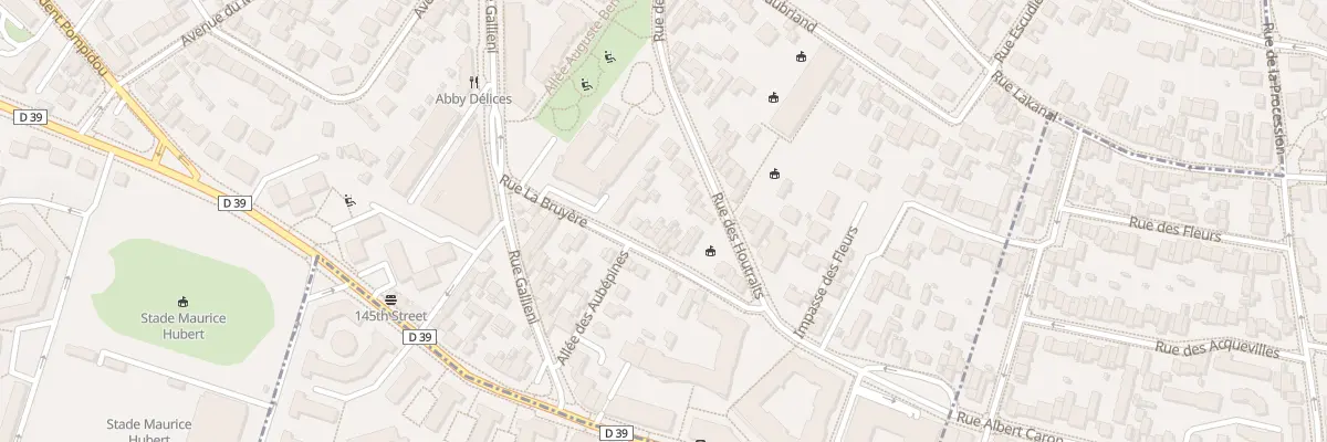 Plan du 29 Rue La Bruyère à Rueil-Malmaison