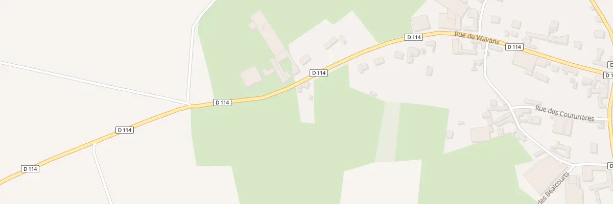 Plan du 4 Rue de Wavans à Villers-l’Hôpital