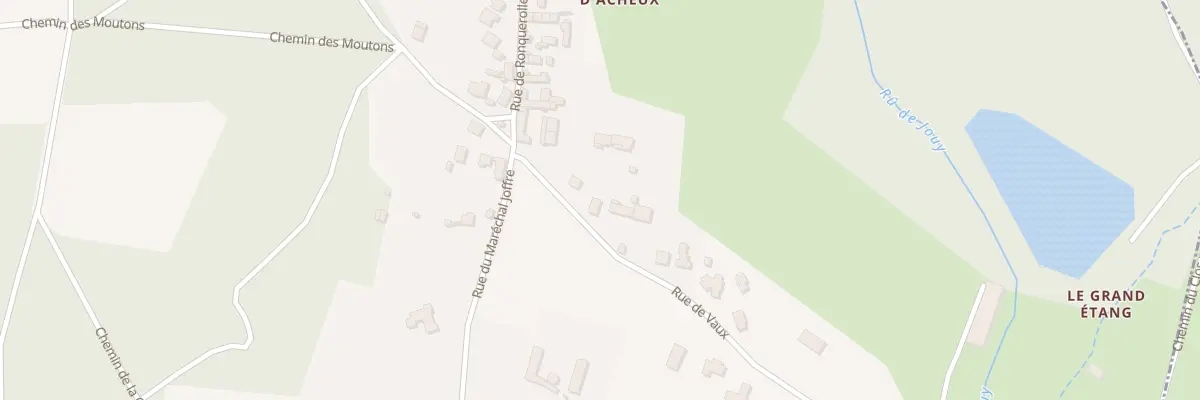 Plan du 8 Rue de Vaux à Parmain