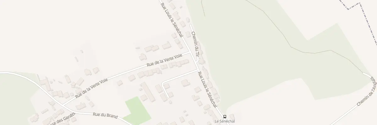Plan du 1 Rue de la Verte Voie à Hallines