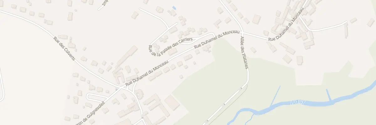 Plan du 5079 Rue Duhamel du Monceau à Pithiviers-le-Vieil