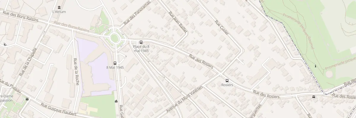 Plan du 30 Rue des Rosiers à Rueil-Malmaison