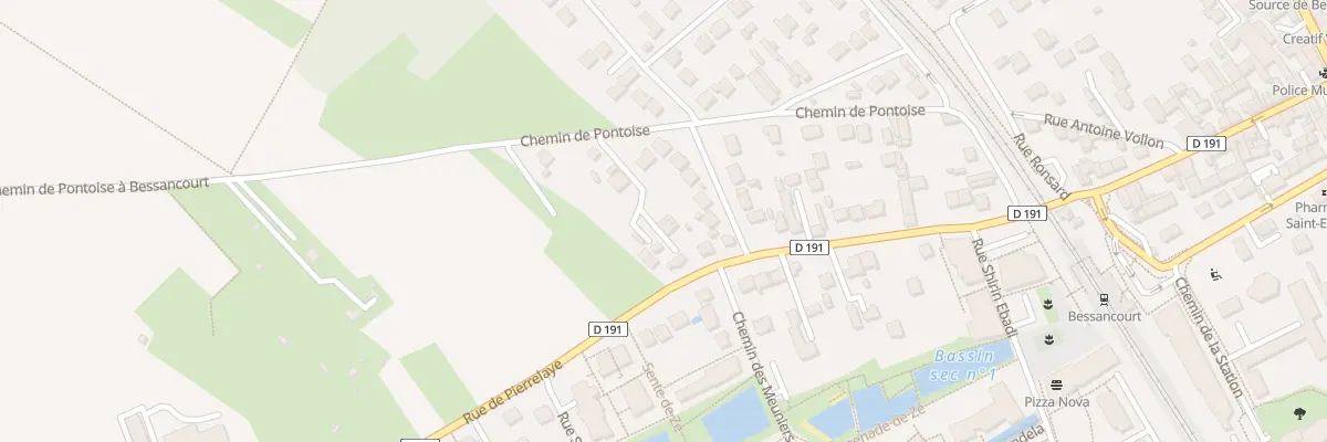 Plan du 34 Rue de Pontoise à Bessancourt