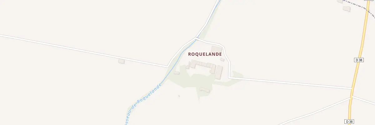 Plan du 248A Roquelande à Arzens