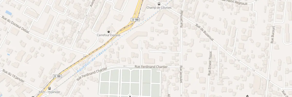 Plan du 31 Rue Jacoulet à Saint-Cloud