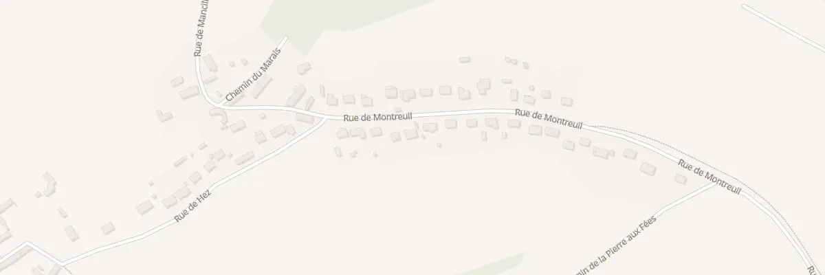 Plan du 21 Rue de Montreuil à Villers-Saint-Sépulcre